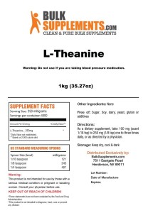 L-Theanine Powder Facts