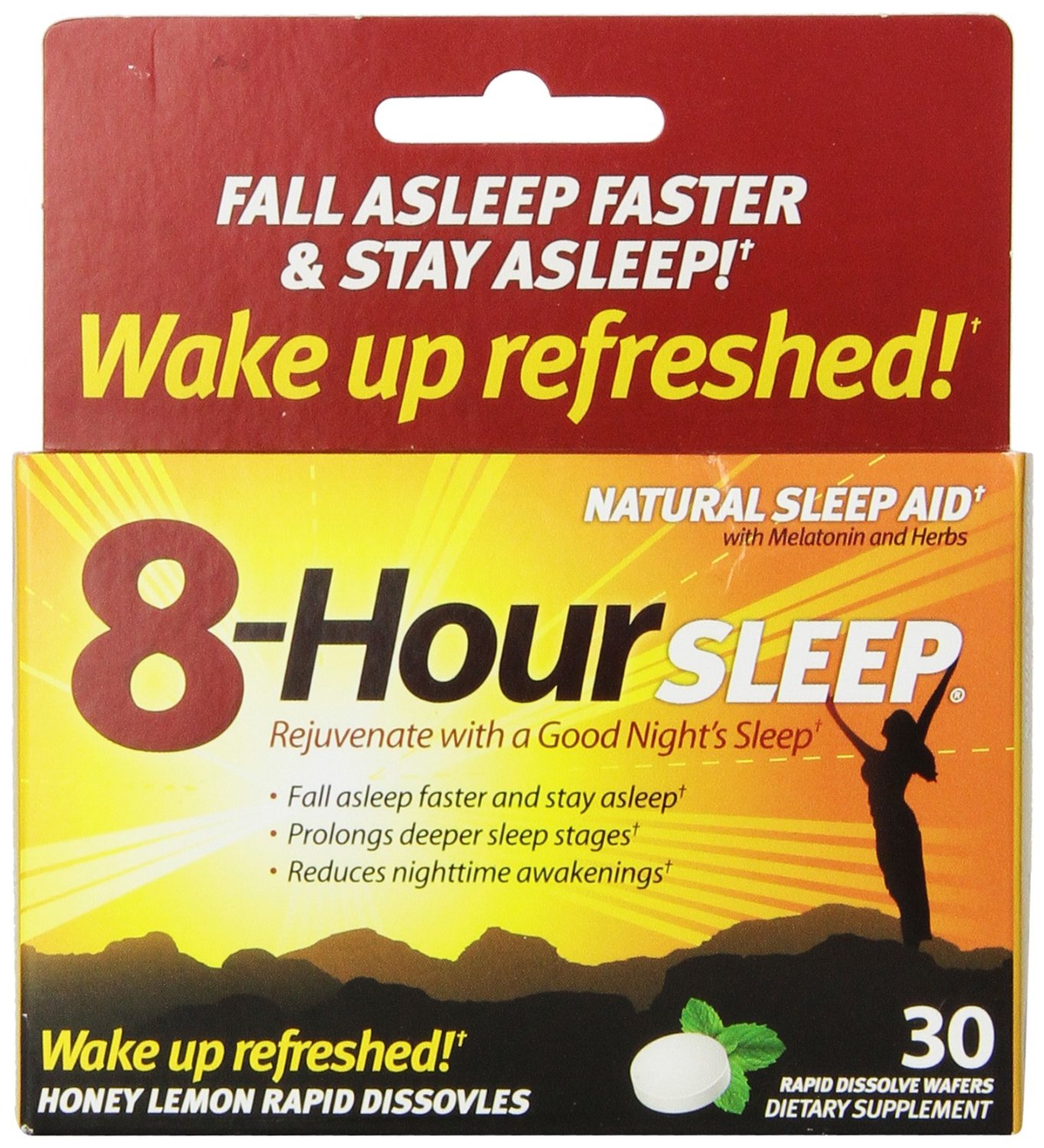 Natural Sleep Aid Dissolving Tablets (8HOUR SLEEP)