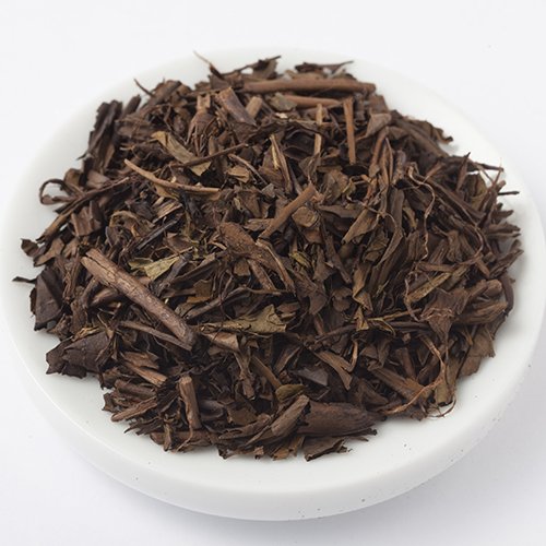 hojicha tea fragments